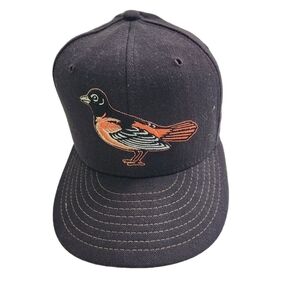 Vintage New Era Baltimore Orioles Wool Fitted Baseball Cap